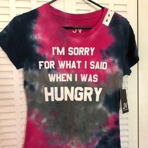 “I’m sorry for what I said when I was hungry”